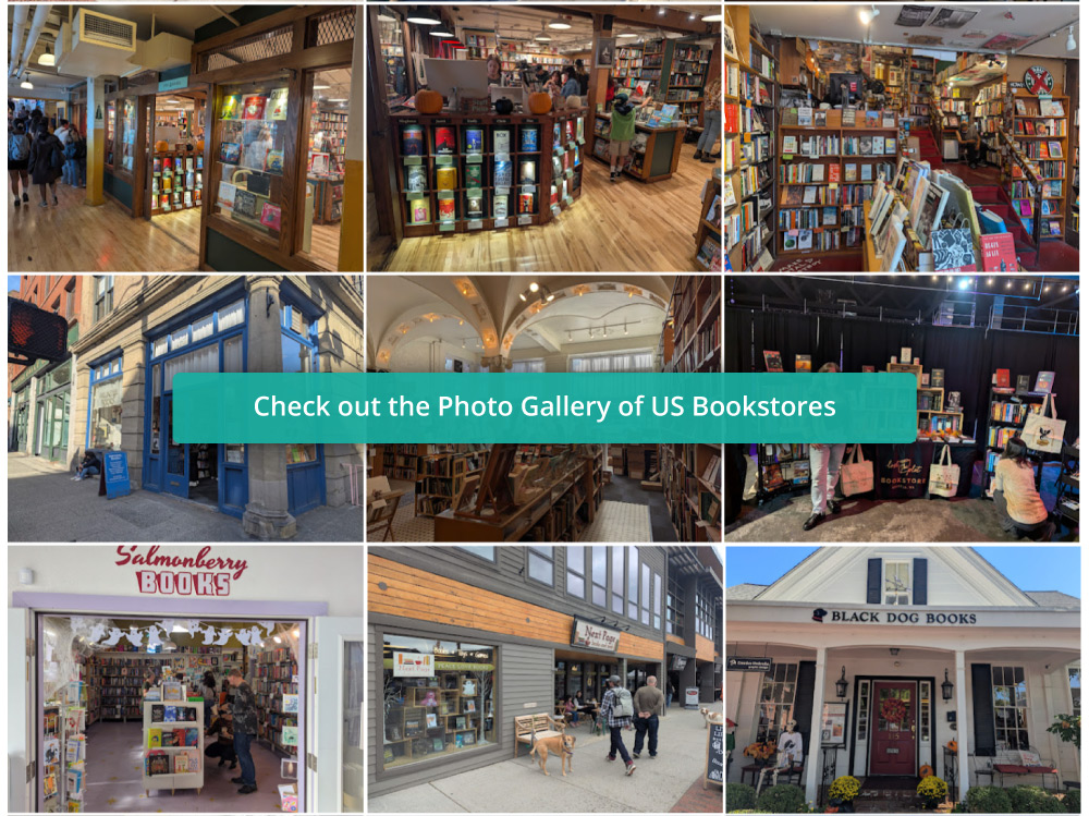 US Bookstores inside and out