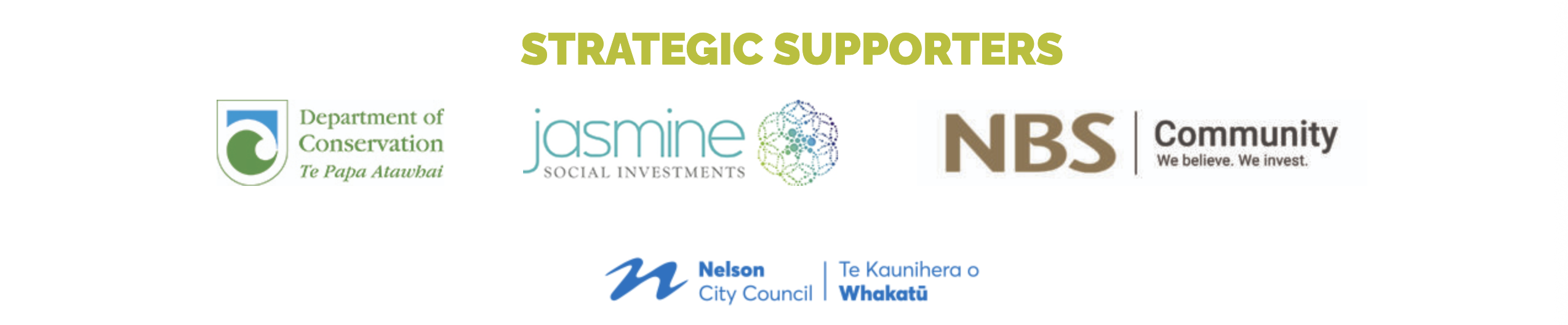 Strategic Supporters of the Brook Waimārama Sanctuary