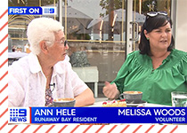 Screenshot of Channel 9 coverage of In Great Company